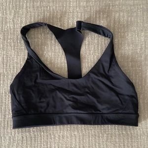 Lululemon black sports bra